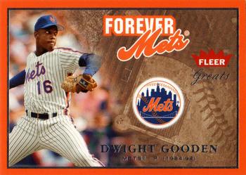 2004 Fleer Greats of the Game - Forever #18F Dwight Gooden Front