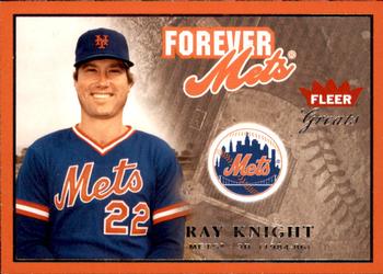 2004 Fleer Greats of the Game - Forever #19F Ray Knight Front