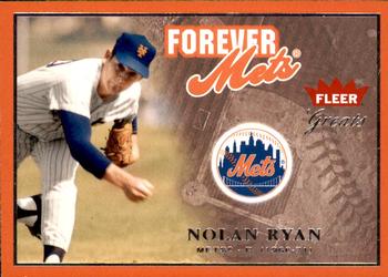 2004 Fleer Greats of the Game - Forever #21F Nolan Ryan Front