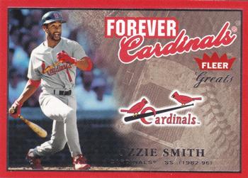 2004 Fleer Greats of the Game - Forever #29F Ozzie Smith Front