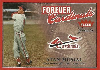 2004 Fleer Greats of the Game - Forever #26F Stan Musial Front