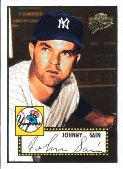 2003 Topps All-Time Fan Favorites #81 Johnny Sain Front