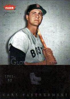 2004 Fleer Greats of the Game - Glory of Their Time #17 GOT Carl Yastrzemski Front