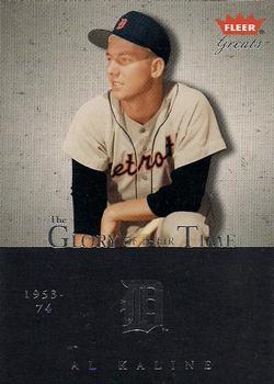 2004 Fleer Greats of the Game - Glory of Their Time #21 GOT Al Kaline Front