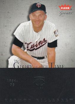 2004 Fleer Greats of the Game - Glory of Their Time #1 GOT Harmon Killebrew Front