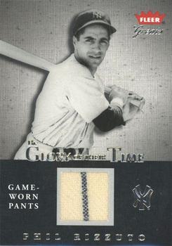 2004 Fleer Greats of the Game - Glory of Their Time Game Used #GOT-PR Phil Rizzuto Front
