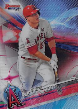 2017 Bowman's Best - Refractor #25 Mike Trout Front