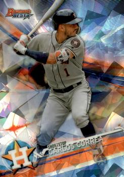 2017 Bowman's Best - Atomic Refractor #48 Carlos Correa Front