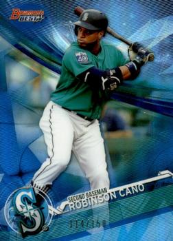 2017 Bowman's Best - Blue Refractor #17 Robinson Cano Front