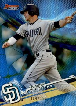 2017 Bowman's Best - Blue Refractor #63 Wil Myers Front
