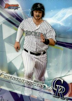 2017 Bowman's Best - Top Prospects Refractor #TP-18 Brendan Rodgers Front