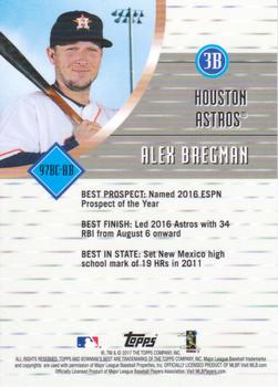 2017 Bowman's Best - 1997 Best Cuts #97BC-AB Alex Bregman Back