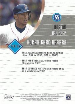 2017 Bowman's Best - 1997 Best Cuts Gold Refractor #97BC-NG Nomar Garciaparra Back