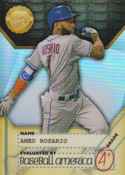 2017 Bowman's Best - Baseball America’s 2017 Dean’s List #BADL-AR Amed Rosario Front