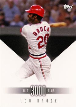 2017 Topps On-Demand 3,000 Hit Club #3 Lou Brock Front