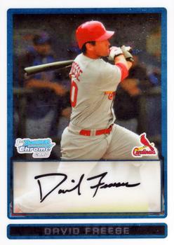 2009 Bowman - Chrome Prospects #BCP38 David Freese Front