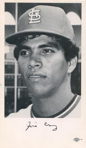 1973 St. Louis Cardinals Photocards #NNO Jose Cruz Front