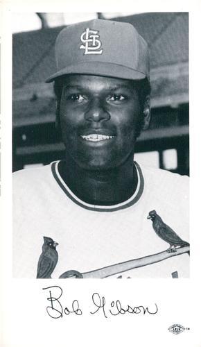 1973 St. Louis Cardinals Photocards #NNO Bob Gibson Front