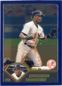 2003 Topps Chrome #17 Alfonso Soriano Front