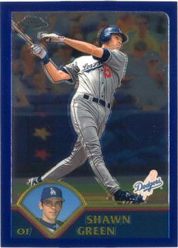 2003 Topps Chrome #24 Shawn Green Front