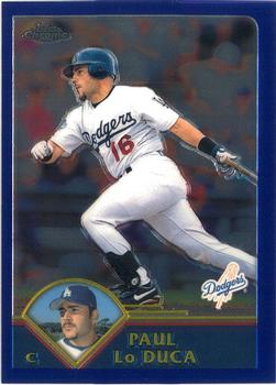 2003 Topps Chrome #37 Paul Lo Duca Front