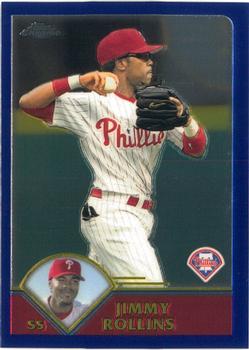 2003 Topps Chrome #48 Jimmy Rollins Front