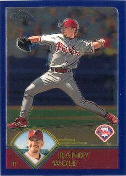 2003 Topps Chrome #57 Randy Wolf Front