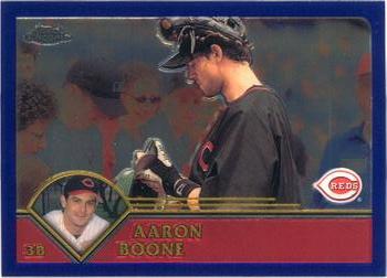 2003 Topps Chrome #133 Aaron Boone Front