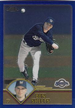 2003 Topps Chrome #144 Ben Sheets Front