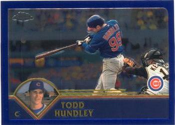 2003 Topps Chrome #164 Todd Hundley Front