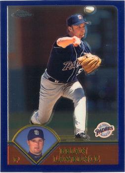 2003 Topps Chrome #192 Brian Lawrence Front