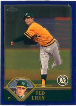 2003 Topps Chrome #265 Ted Lilly Front