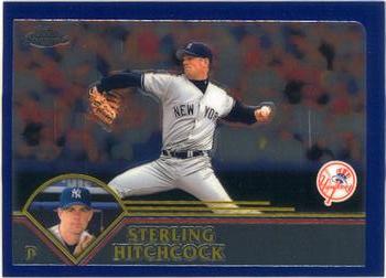 2003 Topps Chrome #266 Sterling Hitchcock Front