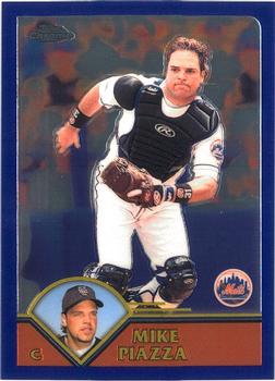 2003 Topps Chrome #325 Mike Piazza Front