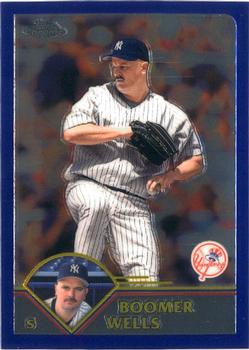 2003 Topps Chrome #385 Boomer Wells Front