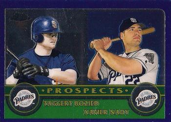 2003 Topps Chrome #439 Xavier Nady / Taggert Bozied Front