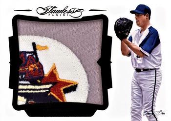 2017 Panini Flawless - Patches Black #P-GM Greg Maddux Front