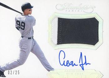 2017 Panini Flawless - Rookie Patch Autographs #RPA-AJ Aaron Judge Front