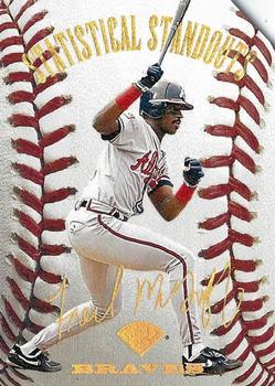 1995 Leaf - Statistical Standouts Promos #4 Fred McGriff Front