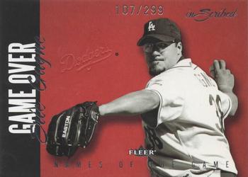 2004 Fleer InScribed - Names of the Game #11NG Eric Gagne Front
