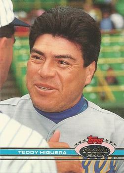 1991 Stadium Club #46 Teddy Higuera Front