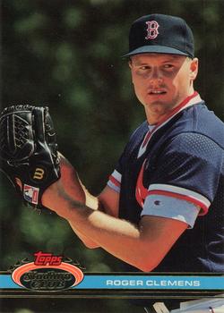 1991 Stadium Club #309 Roger Clemens Front