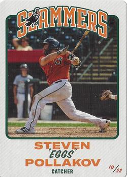 2017 Cards Against Humanity Saves Baseball #10 Steven Pollakov Front