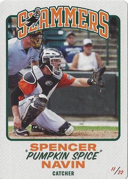 2017 Cards Against Humanity Saves Baseball #11 Spencer Navin Front