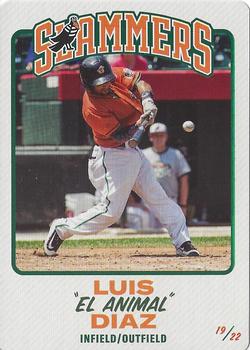 2017 Cards Against Humanity Saves Baseball #19 Luis Diaz Front