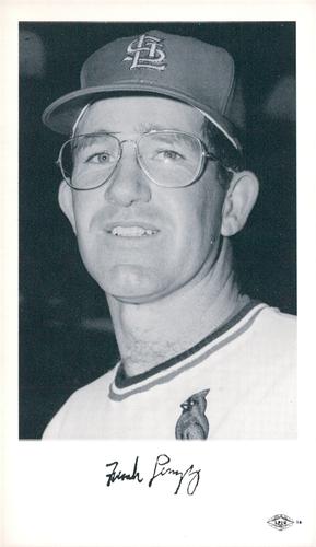 1971 St. Louis Cardinals Photocards #NNO Frank Linzy Front