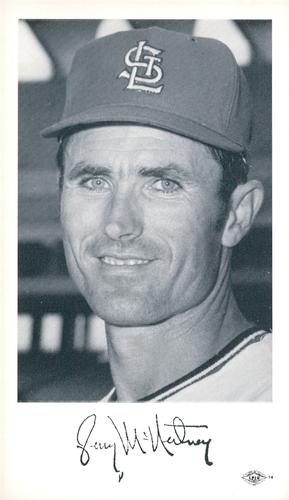 1971 St. Louis Cardinals Photocards #NNO Jerry McNertney Front