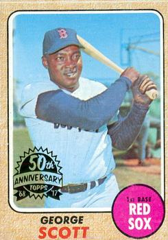 2017 Topps Heritage - 50th Anniversary Buybacks #233 George Scott Front