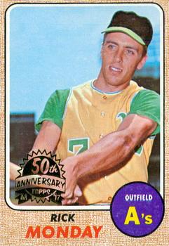 2017 Topps Heritage - 50th Anniversary Buybacks #282 Rick Monday Front