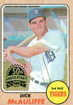 2017 Topps Heritage - 50th Anniversary Buybacks #285 Dick McAuliffe Front